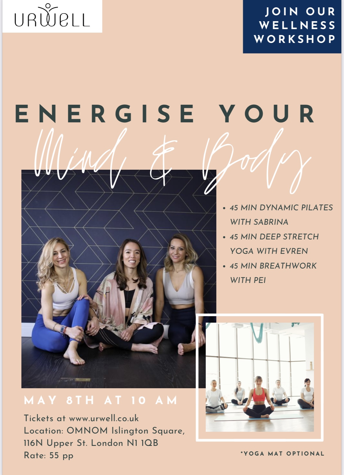 Energise Your Mind and Body - 8th of May 2022